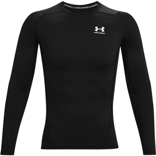 Under Armour Heatgear Långärmad Herr - Black/White
