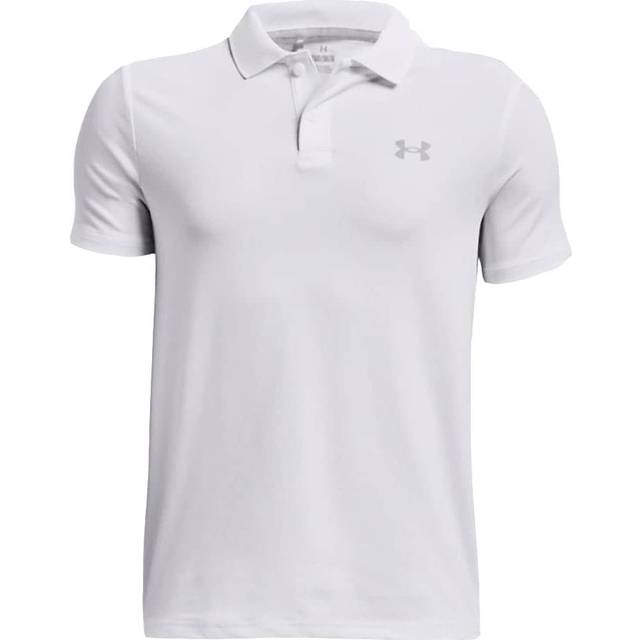 Under Armour Performance Boys Golf Polo - Vit