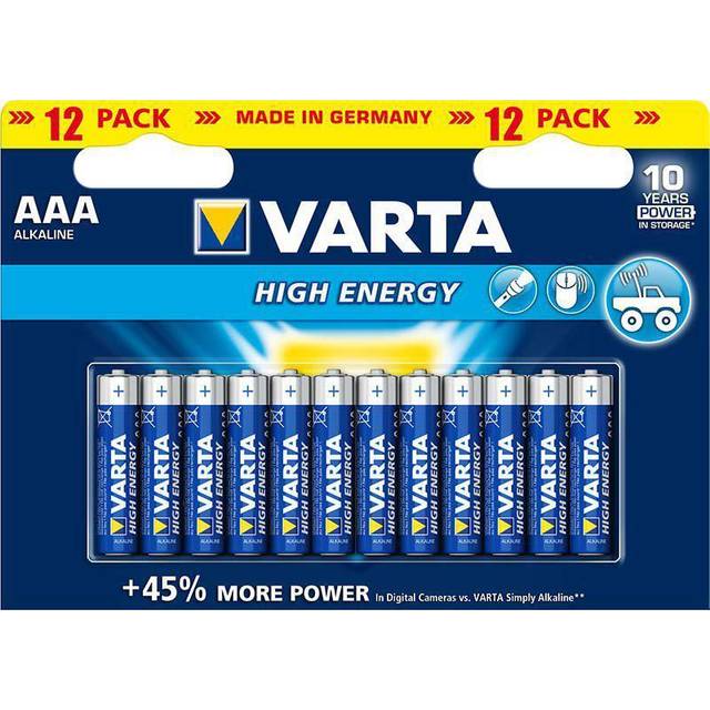Varta Longlife Power AAA LR03 1,5V 12-pack