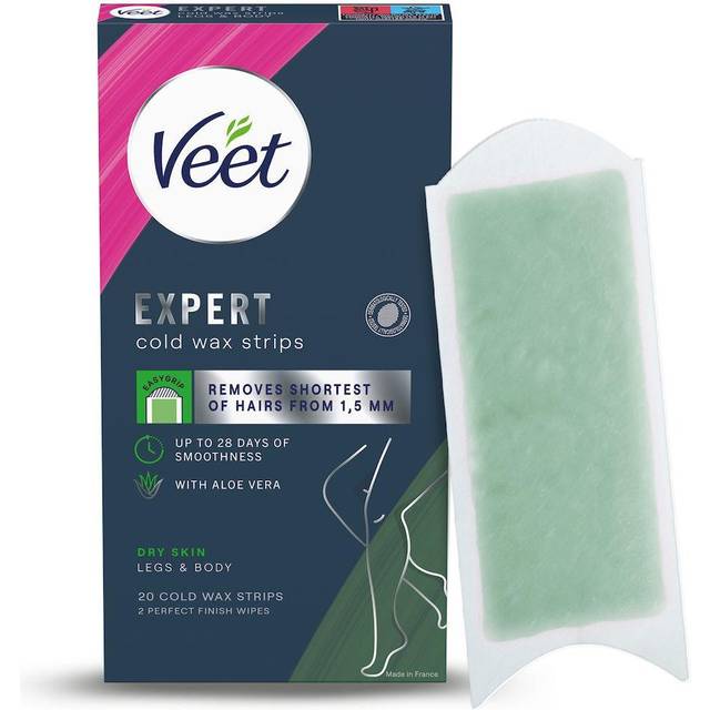 Veet Expert Vaxremsor Torr hud kropp 20