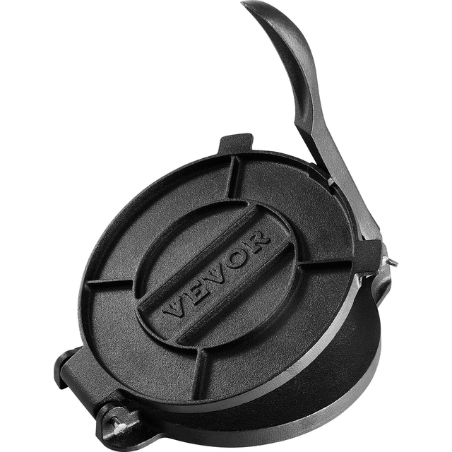 VEVOR Tortillapressar 20 cm med 100 st Pressar & Stötar