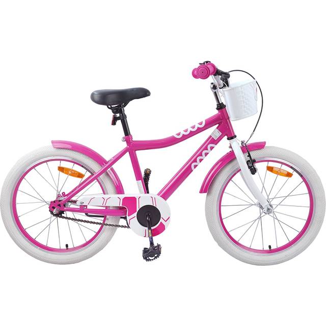 vidaXL Barncykel 20 Tum Rosa Barncykel