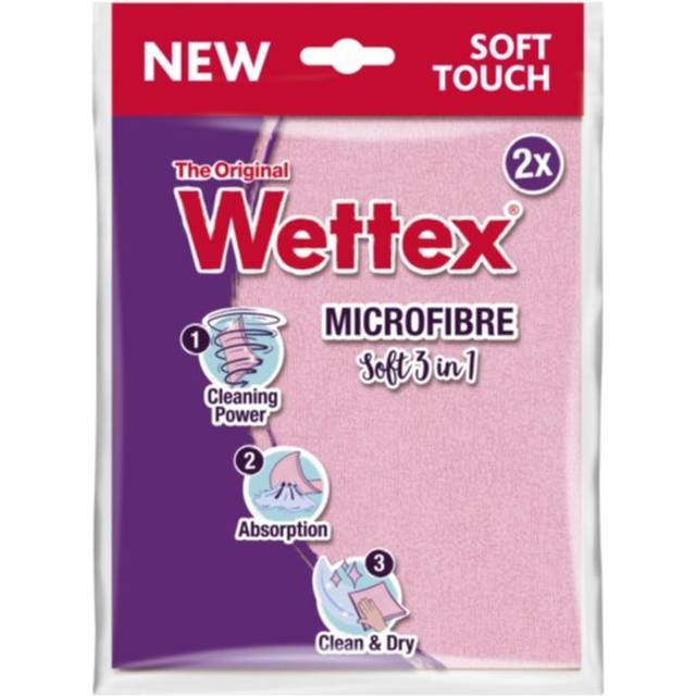 Vileda Wettex Mikrofiberduk Soft 3in1, 2-pack 4023103229464