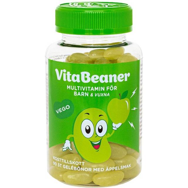 VitaBeaner Multivitamin for Barn Apple 90 st
