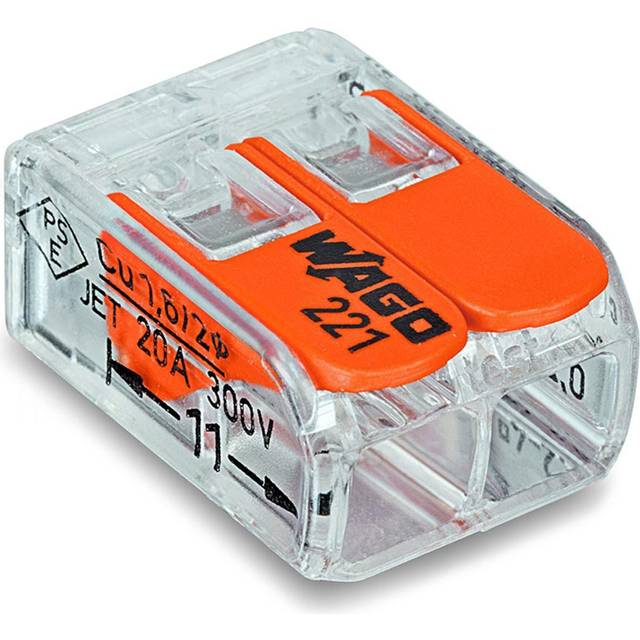 Wago 221-412 100-pack kopplingsklämma