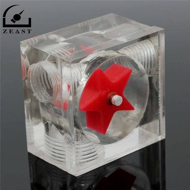 Water Cooling Flow Meter Acrylic 3 Ways