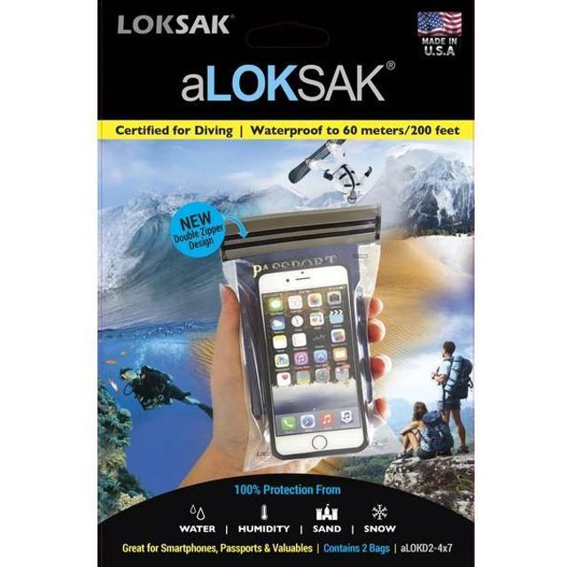 Waterproof Case XL, 2 Pack
