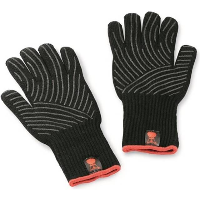 Weber Premium Gloves Grytlapp Svart (30.5x17cm)