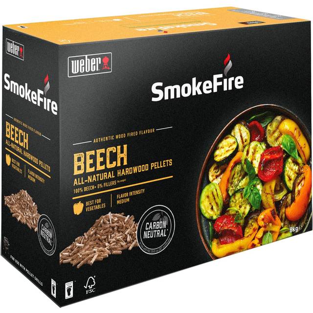 Weber Beech All-Natural Hardwood Pellets 8kg