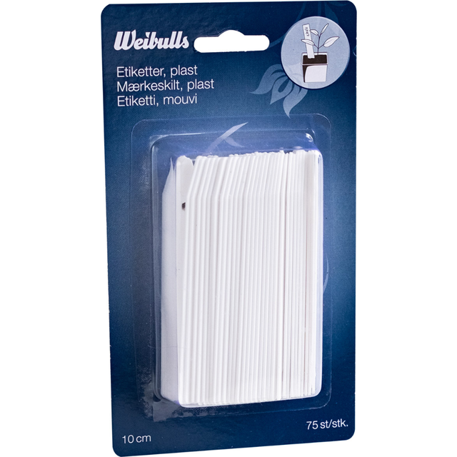 Weibulls Sticketikett 10 cm 75-pack
