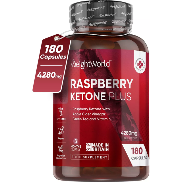 WeightWorld Raspberry Ketone Plus 180 st