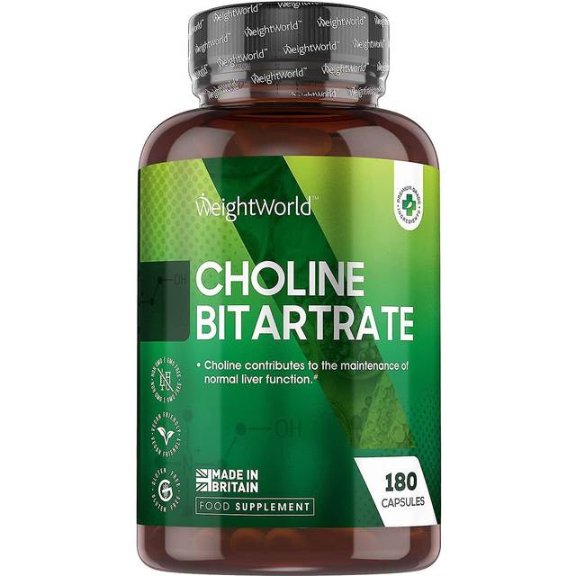 WeightWorld Choline Bitartrate 714mg 180 st