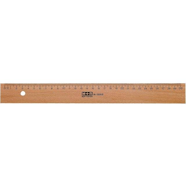 M+R Wood Ruler 30cm