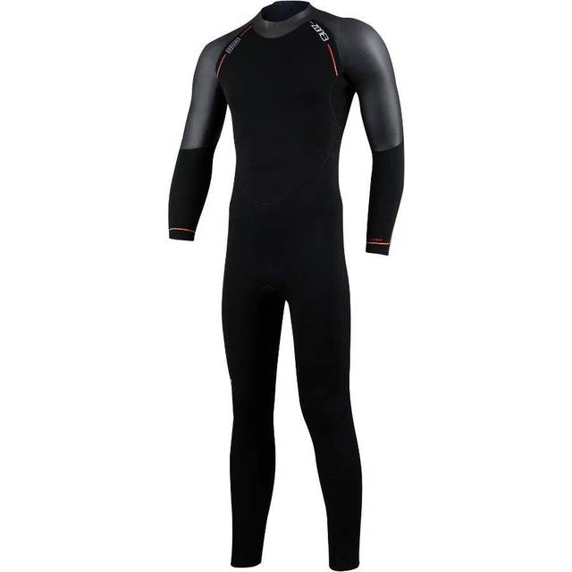 Zone3 Men's Active-Flex Wetsuit Black Orange M våtdräkt